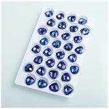 14mm Faceted Crystal Beads Pendant Glass Beads for Jewelry Making