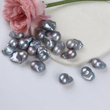 15-20mm Gray Baroque Freshwater Pearls
