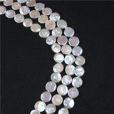 16-17mm Coin Shape AA Natural Freshwater Loose Pearl