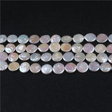 16-17mm Coin Shape AA Natural Freshwater Loose Pearl