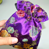 Chinese Wind Brocade Silk Jewelry Bag 4pc/lot (Many Mixture)