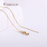 18K Plated Thin Chains for Jewelry Making Supplies