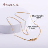 18K Plated Thin Chains for Jewelry Making Supplies