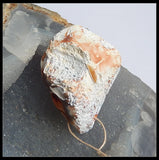 Nugget Agate Pendant Women Pendant 60x45x17mm 41.6g