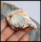 Nugget Agate Pendant Women Pendant 60x45x17mm 41.6g