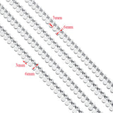Stainless Steel Water Drop Chains for DIY Necklaces Making