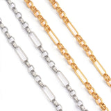 7mm Heavy Link Chain Necklace Stainless Steel Hip Hop Punk Jewelry