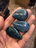 Natural Apatite Drop Bead Pendant Healing Stone 30mm