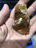 1pcs Natural Brown Calcite Stone 30mm+ Raw Mineral Specimen Display