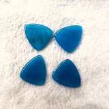 Agate Carnelian Beads Guitar Picks 3mm Thickness Gem Stone Crystal Guritar Picks
