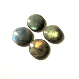 Labradorite Bead Pendant Cabochon Healing Gem Stone 30mm Round CAB