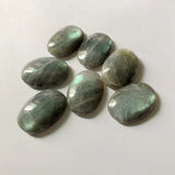 Green Flash Labradorite Bead Pendant Cabochon 20x30mm Oval Cabs