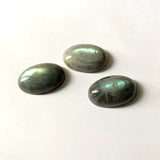 Green Flash Labradorite 20x30mm Oval Bead Pendant Cabochon