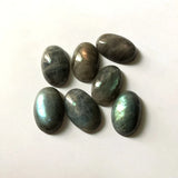 Labradorite Bead Pendant Cabochon Healing Stone 19x29mm