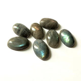 Labradorite Bead Pendant Cabochon Healing Stone 19x29mm