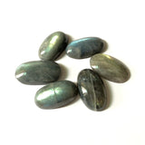 Labradorite Bead Pendant Cabochon 20x32mm Oval Healing Gem Stone