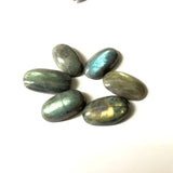 Labradorite Bead Pendant Cabochon 20x32mm Oval Healing Gem Stone