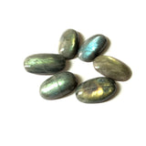 Labradorite Bead Pendant Cabochon 20x32mm Oval Healing Gem Stone