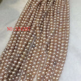 Light Purple 6-7mm Baroque Cultured Freshwater Pearl Loose Bead
