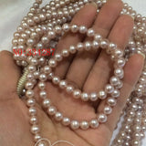 Light Purple 6-7mm Baroque Cultured Freshwater Pearl Loose Bead