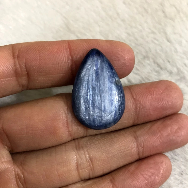 Natural Kyanite Bead Pendant 30MM+ for Jewelry Making