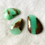 Natural Chrysoprase Bead Pendant, Irregular Gem Stone Pendant, 30mm+
