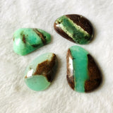 Natural Chrysoprase Bead Pendant, Irregular Gem Stone Pendant, 30mm+