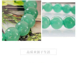 Natural Green Aventurine Bracelet 6mm 8mm 10mm 12mm Round Gemstone Beads
