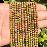 Natural Stone Quartz Beads Round Green Turquoises Moonstone Malachite Amazonite