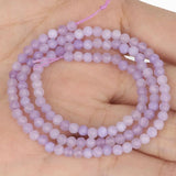 2/3mm Purple Angelite Stone Beads, Spacer Beads for Jewelry DIY