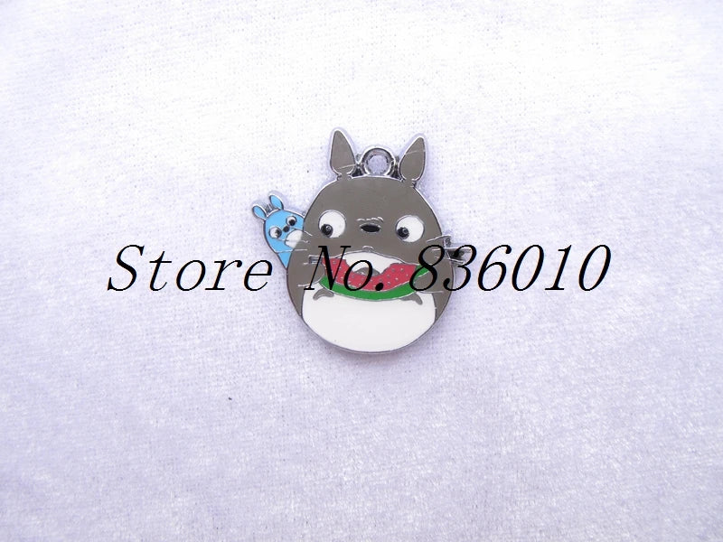 20 pcs My Neighbor Totoro Charm Pendants for DIY Jewelry Making