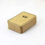 200Pcs Brown Paper Earrings Card Jewelry Display Hang Tag