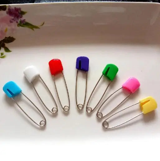 200pcs Candy Safety Pins Findings - Diaper Pins Brooch
