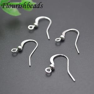 200pcs Nickel French Earrings Hooks 15mm for DIY Jewelry Making