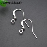 200pcs Nickel French Earrings Hooks 15mm for DIY Jewelry Making