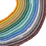 200pcs 8mm Glass Abacus Beads DIY Jewelry Accessory