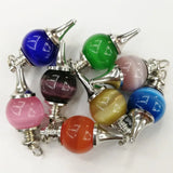 Cat's Eye Stone Pendants for Necklaces Jewelry Making