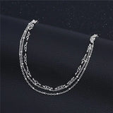 Silver Bracelet Anklet Foot Jewelry Women Ankle Leg Chain