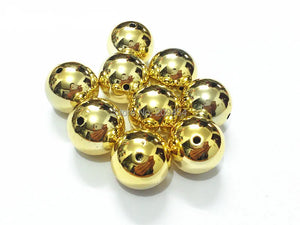 100pcs Acrylic UV Plated Beads for Kids Necklace Making