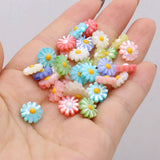20PCS Shell Sunflower Bead Multicolor DIY Jewelry Set