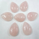20PCS Water Drop Quartz Crystal Natural Stone Cabochons 25*18MM