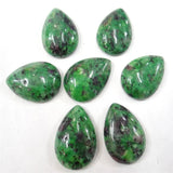 20PCS Water Drop Quartz Crystal Natural Stone Cabochons 25*18MM
