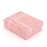 20Pcs Paper Bracelet Box 7x9cm Wedding Earrings Jewelry Necklace Packaging