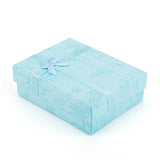 20Pcs Paper Bracelet Box 7x9cm Wedding Earrings Jewelry Necklace Packaging