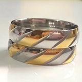 20Pcs 6mm Stainless Steel Rings Wedding Band Party Gift