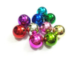 20mm Mixed UV Plated Beads 100pcs