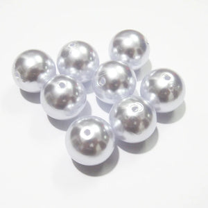 20mm Acrylic Pearl Beads 100pcs/lot