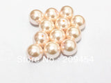 20mm 100pcs Light Pink Round Pearl Acrylic Beads for Kids Jewelry Making