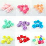 20mm Rose Flower Chunky Beads 330pcs Kids Jewelry DIY Hand
