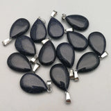 20mm Natural Stone Pendants Charms for Jewelry Making 50pcs